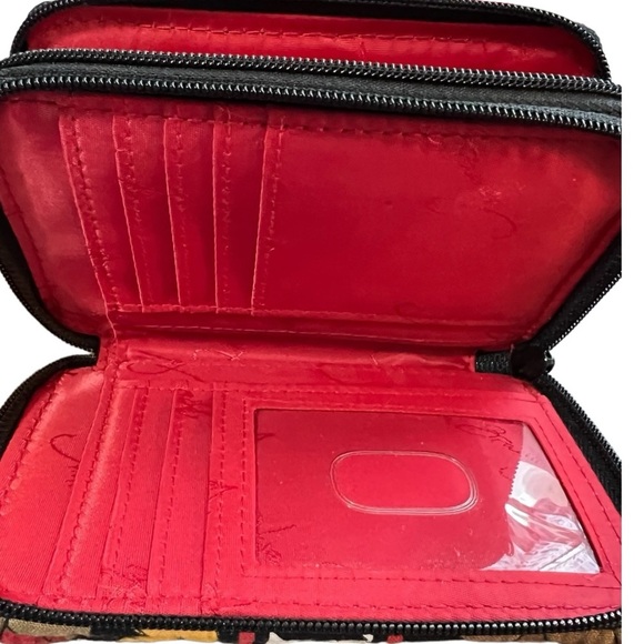 Vera Bradley Quilted Bittersweet Convertible Wallet/Wristlet - Picture 9 of 10